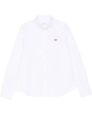 Maison Kitsuné Shirt Cotton - White
