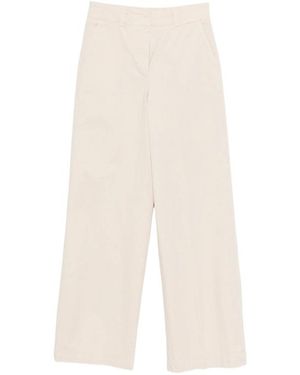 Peserico Neutrals Trousers - White