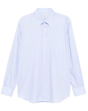 Mazzarelli Point-Collar Shirt - White