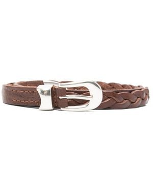 Our Legacy Braided Belt - Brown