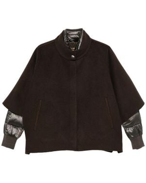 Moorer High-Neck 2-In-1 Jacket - Black