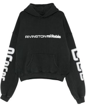 RIVINGTON roi Rebis Logo Graphic Hoodie - Black