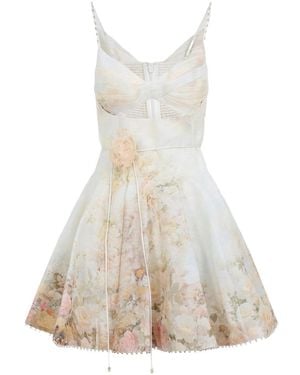 Zimmermann Memento Twist Mini Dress - White