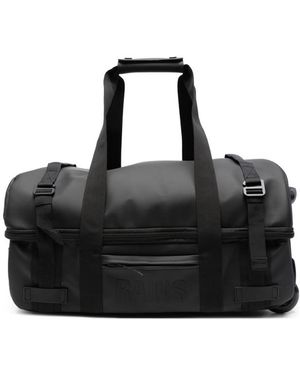 Rains Texel Logo-Embossed Luggage - Black