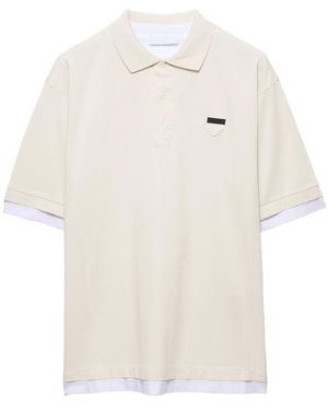 Prada Cotton Polo Shirt - White