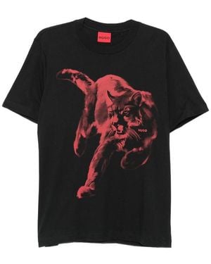 HUGO T-Shirts And Vests - Black