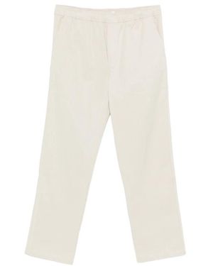 Samsøe & Samsøe Jabari Elasticated-Waistband Trousers - White