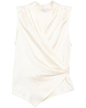 Brunello Cucinelli Blouses - White