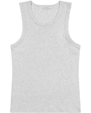 Entire studios Ribbed Tank Top - White