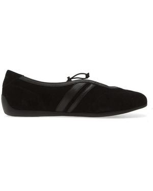 Vagabond Shoemakers Hollie Suede Panelled Trainers - Black
