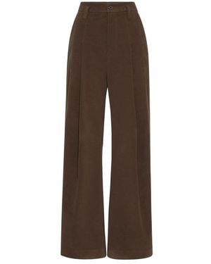 Brunello Cucinelli Ebony Trousers - Brown