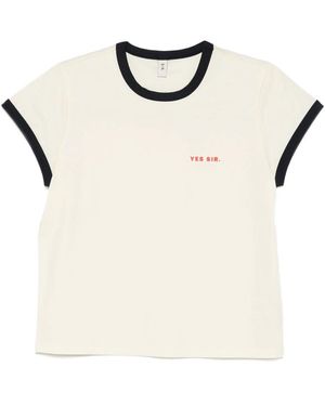 SIR. Yes Sir T-Shirt - White