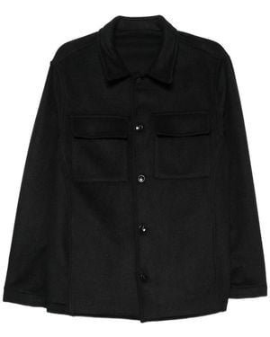 Eraldo Flap-Pocket Jacket - Black
