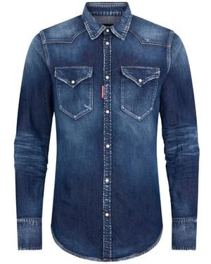DSquared² Shirts - Blue