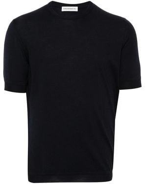 GOES BOTANICAL Fine-Knit Merino Wool Top - Black