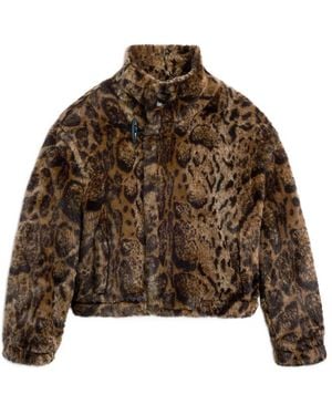 Jacquemus Le Fernando Faux-Fur Jacket - Brown