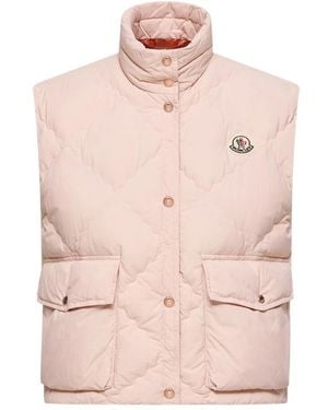 Moncler Biois Gilet - Pink