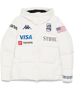 Kappa X Us Ski Team 6Cento 668C Ski Jacket - White
