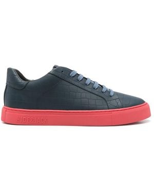 HIDE & JACK Essence Croco Sneakers - Blue