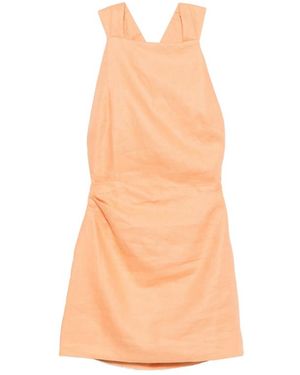 SIR. Thora Twist-Back Mini Dress - Pink