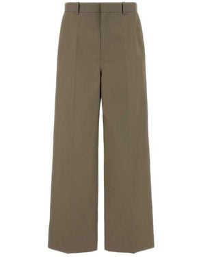 Balenciaga Concealed-Fastening Trousers - Natural