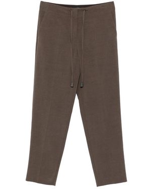 Giorgio Armani Straight Trousers - Brown