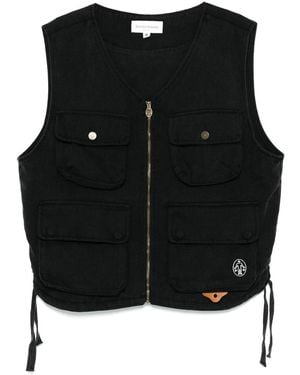 UNTITLED ARTWORKS Cargo Gilet - Black