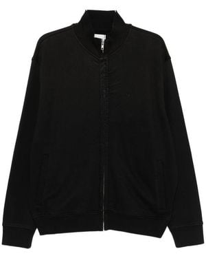 Arte' Sunfade Zip-Up Hoodie - Black