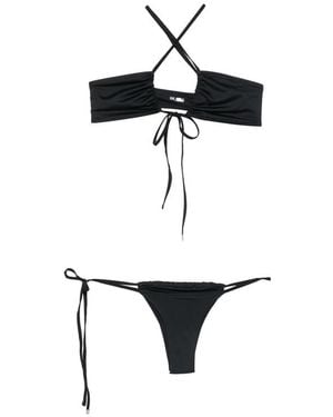 The Attico Bikini Halterneck - White