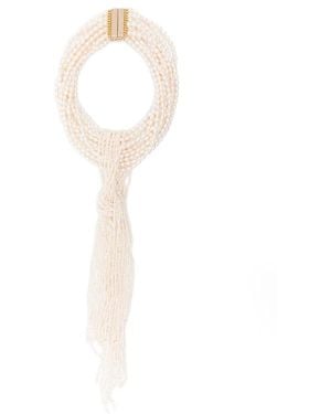 Rosantica Pearl Multi-Strand Necklace - White