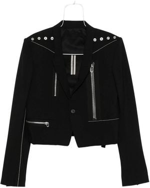 Rick Owens Jackets - Black