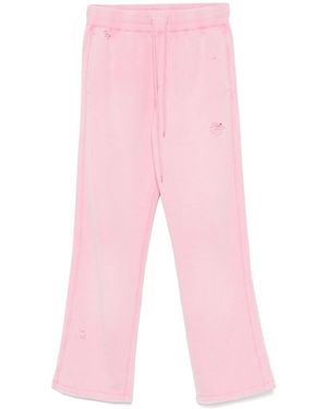 Cole Buxton Distressed Joggers - Pink