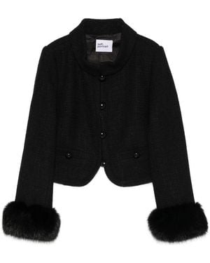 Self-Portrait Outerwears Black