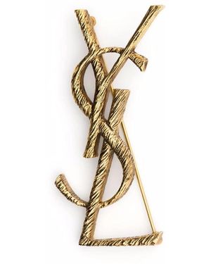 Saint Laurent Brooches & Pins - Metallic