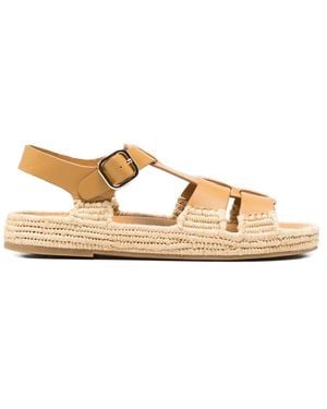 Paloma Barceló Flat Sandals - Natural
