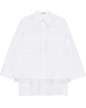 Vivetta Pocket Lace Shirt - White
