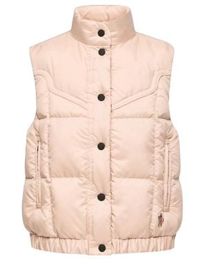 Moncler Quilted Gilet - Pink