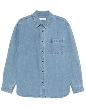 DUNST Pocket Button-Up Shirt - Blue
