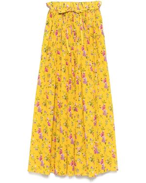 PAOLA ZUIN Calipso Maxi Skirt - Yellow