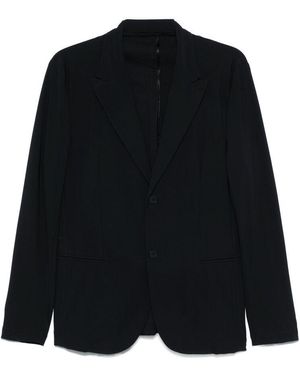 Eraldo Jersey Blazer - Black