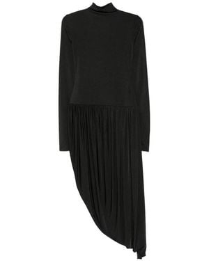 ANDAMANE Vesna Asymmetric Dress - Black