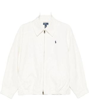 Ralph Lauren Zip-Up Jacket - White