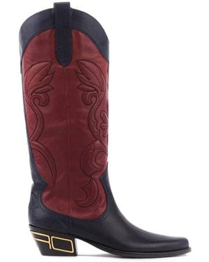 Etro Embroidered Texan Boots