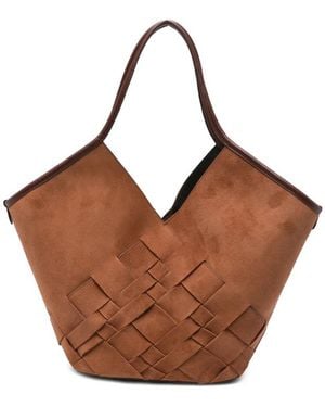 Hereu Bucket Bags - Brown