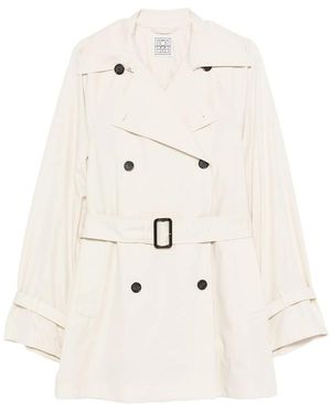 TOTEME Neutrals Coats - White