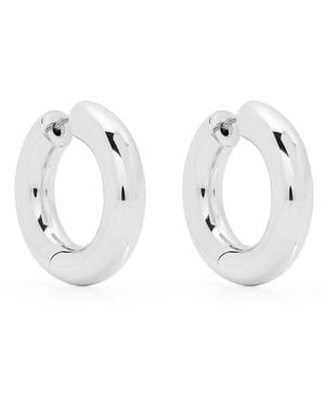 Tom Wood Chunky Hoop Earings - Metallic