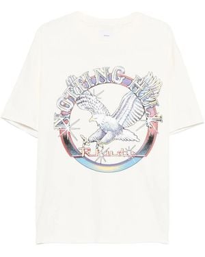 Rhude Graphic-Print T-Shirt - White
