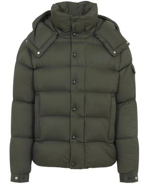 Moncler Button Hooded Jacket - Green