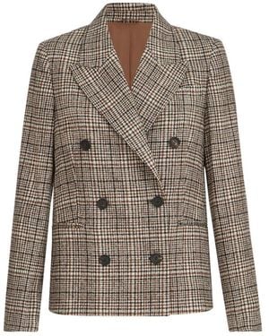 Brunello Cucinelli Jacket Wool-Alpaca - Brown