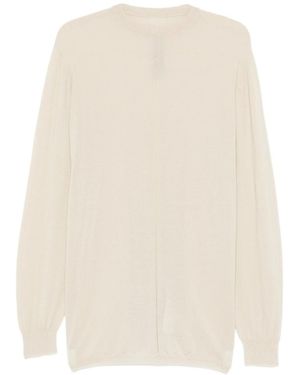 Rick Owens Neutrals Jumpers & Knitwear - White